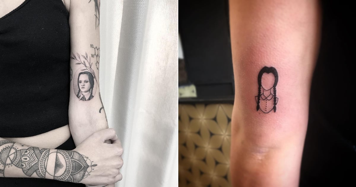 The Addams Family Tattoos Ideas & Inspiration | PS Beauty