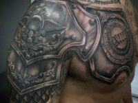 chest-armor-tattoo-for-men