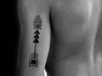 cool-geometric-arrow-back-of-arm-tattoos-for-men