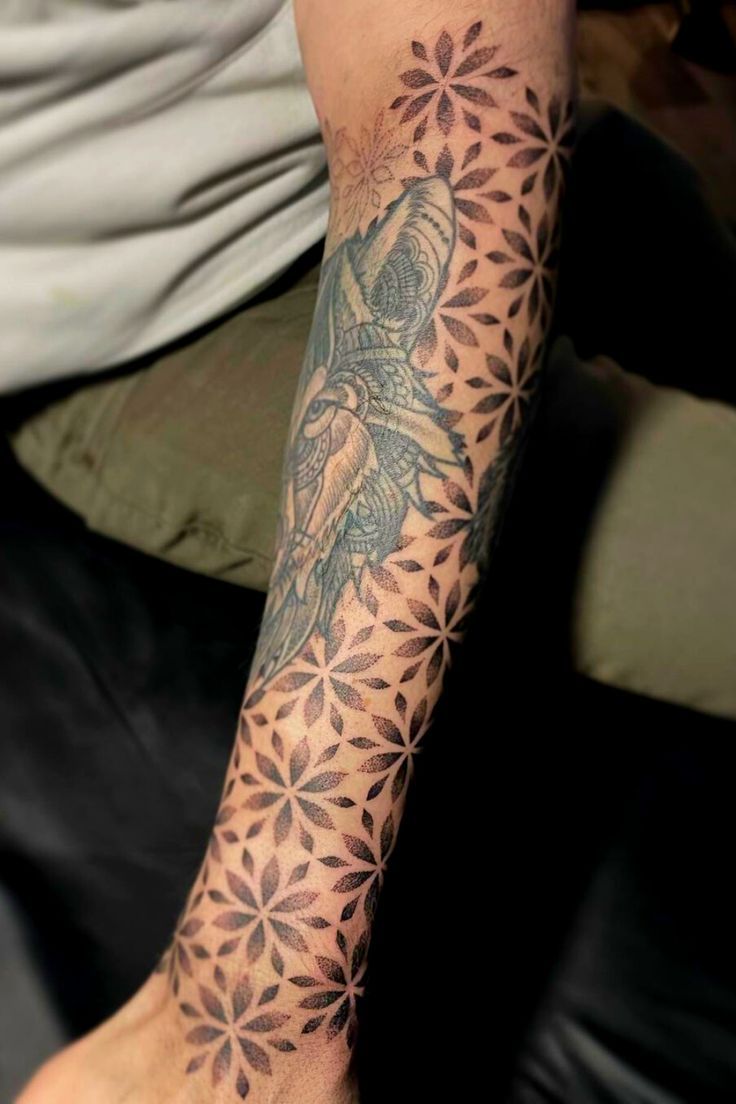 Organic Patterns Tattoo Filler