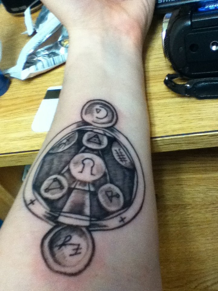 Alchemy Tattoo Design 3