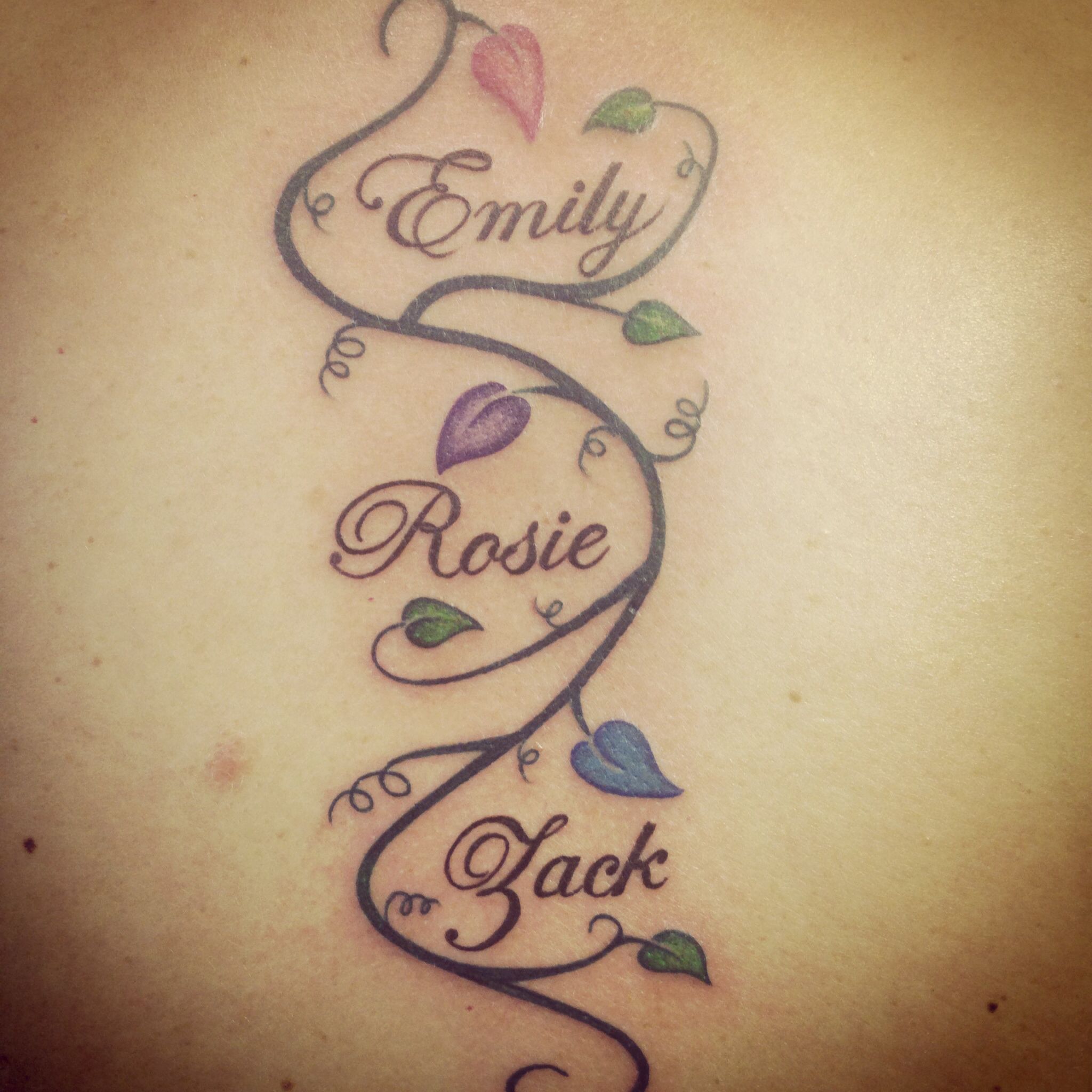 Minimalist Name Tattoos