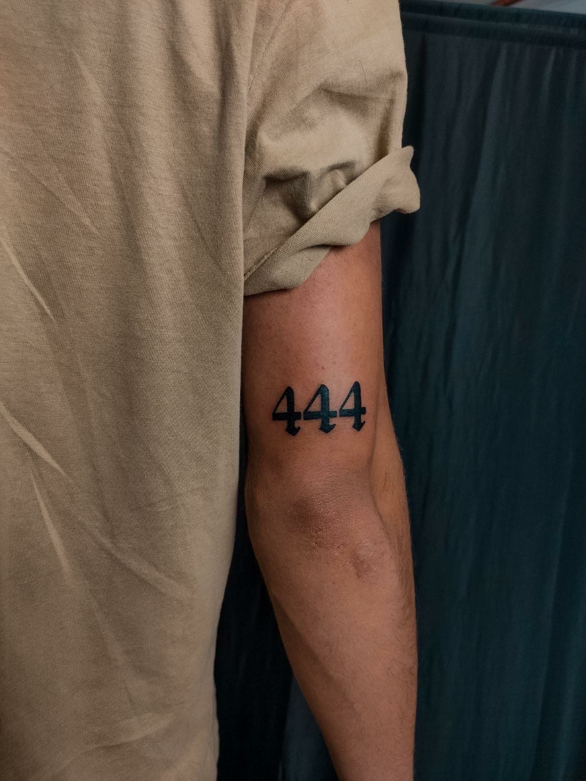 Scripted 444 Tattoo