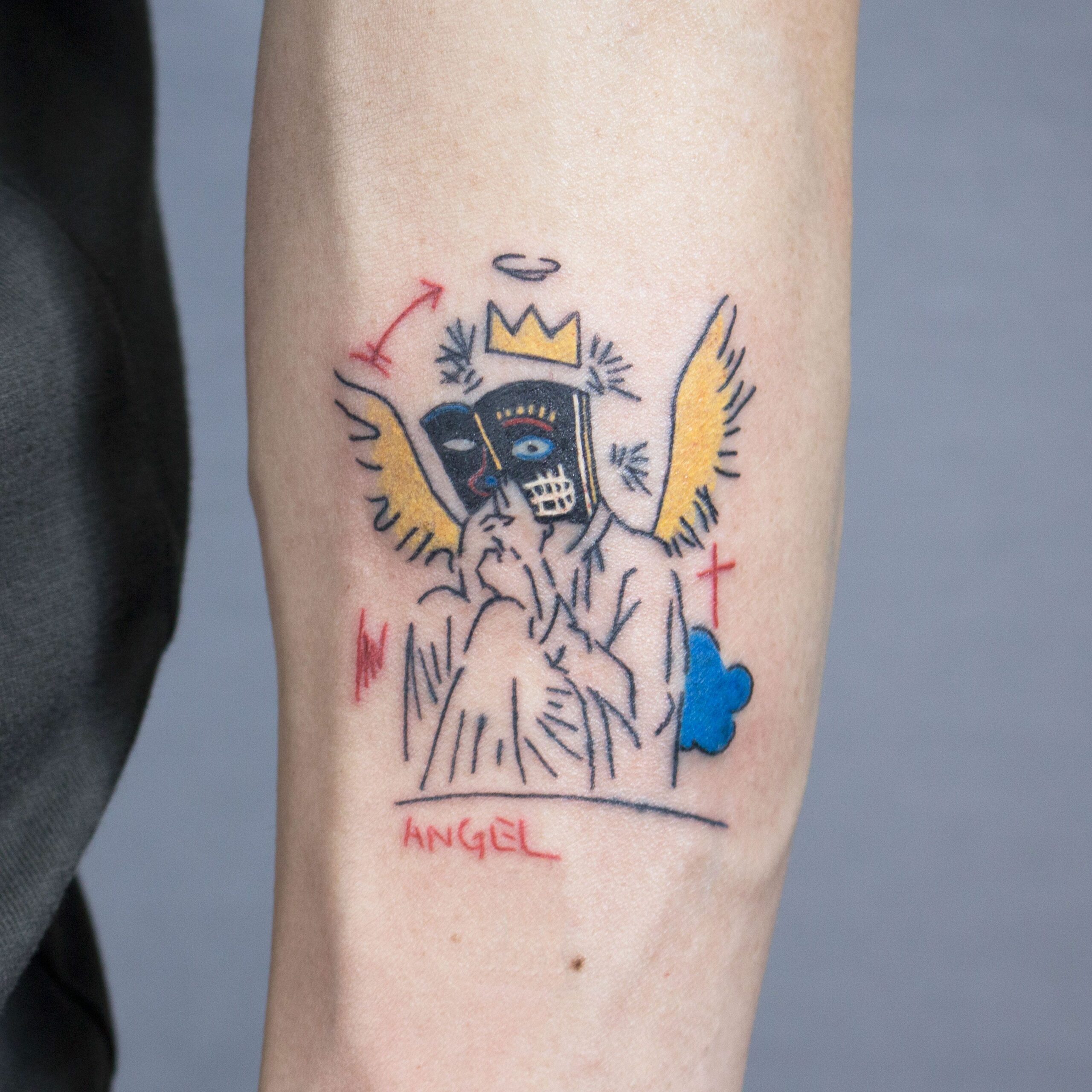 Basquiat Picasso Tattoo