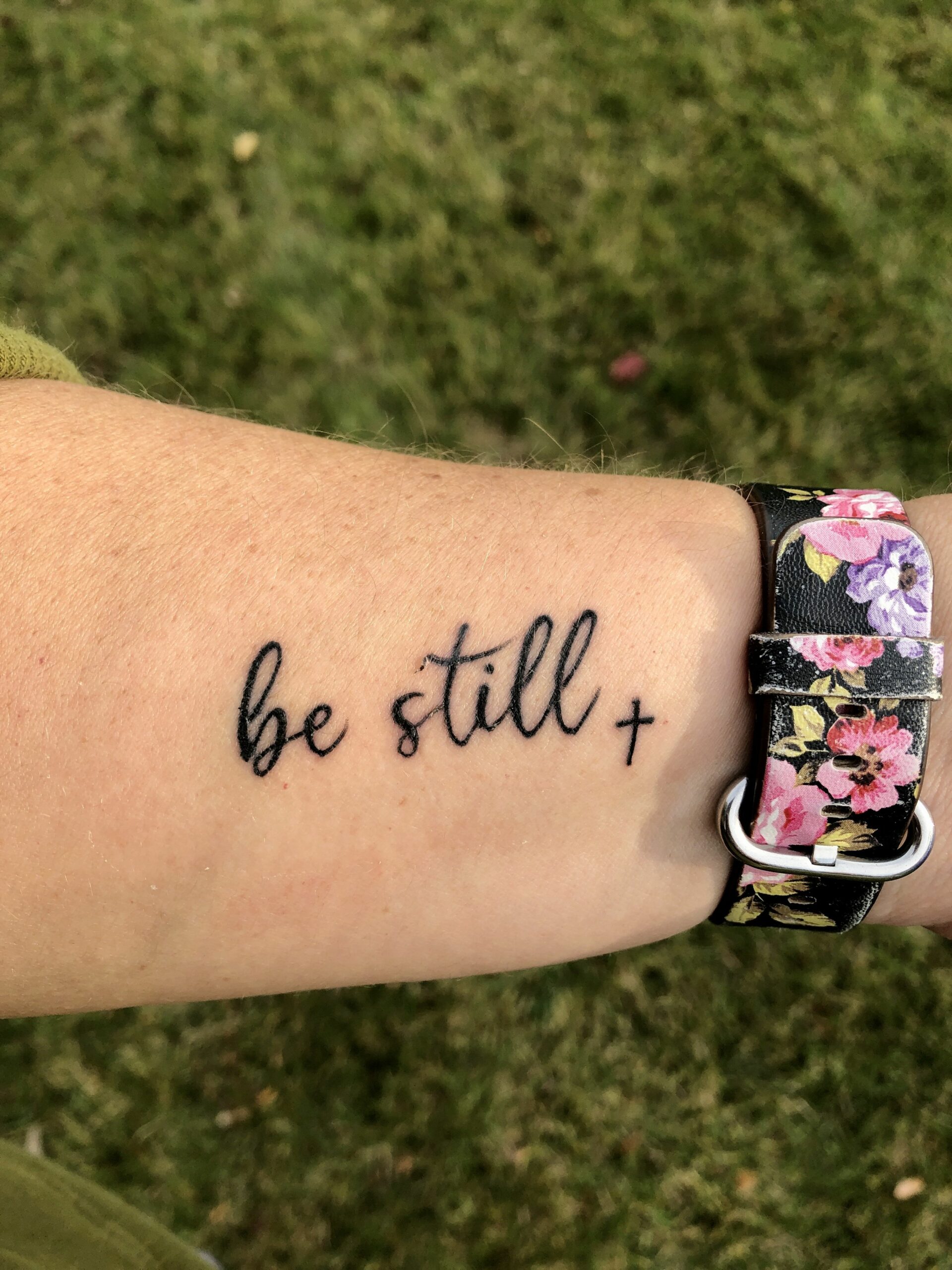 Be Still And Know Tattoo