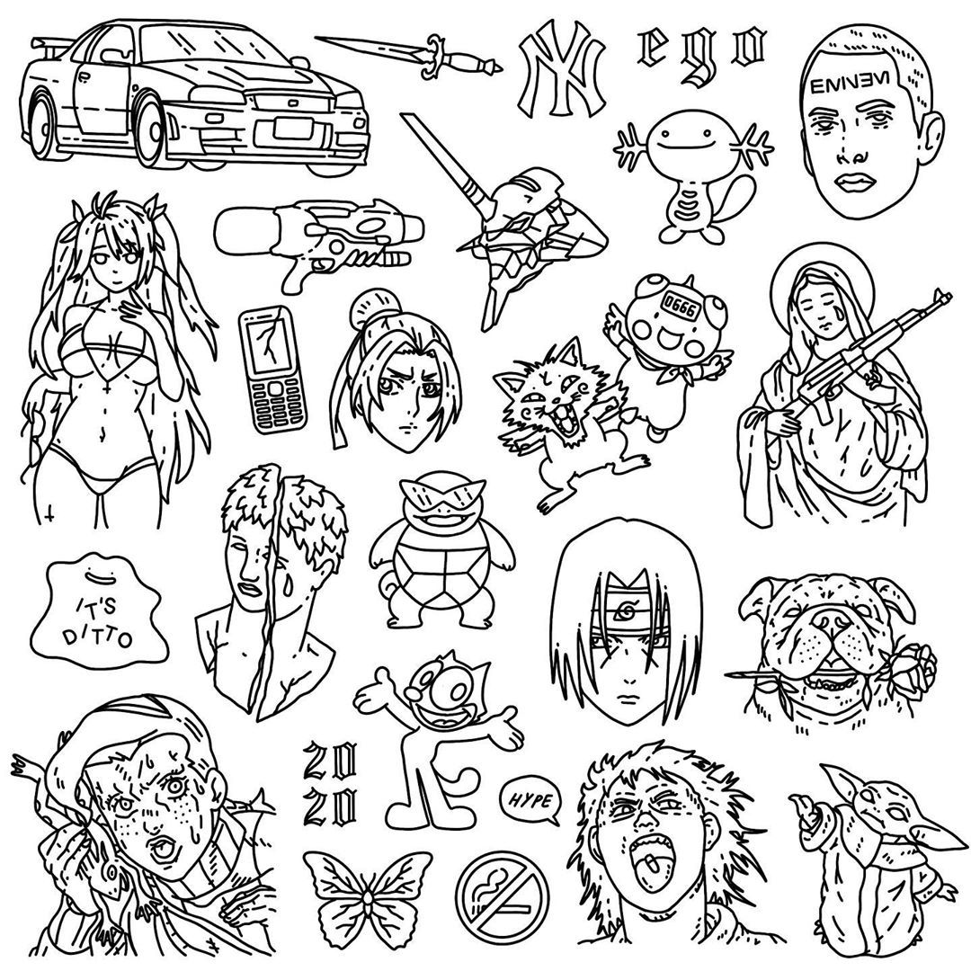 Anime Flash Tattoo Idea 2