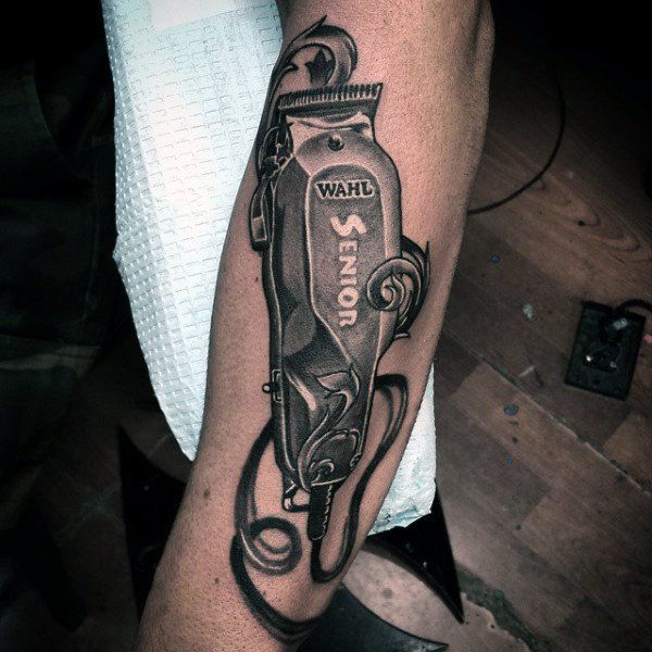 Amazing Barber Tattoo