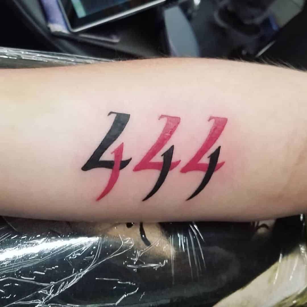 Interlocking 4s Tattoo