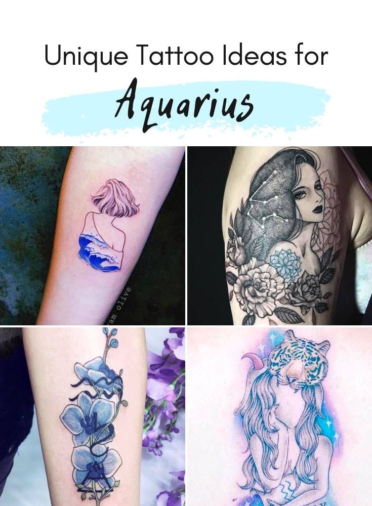 Aquarius Constellation Tattoo