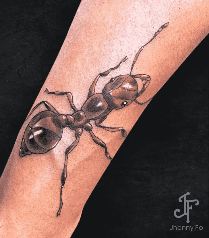 Ant Tattoo Idea 3