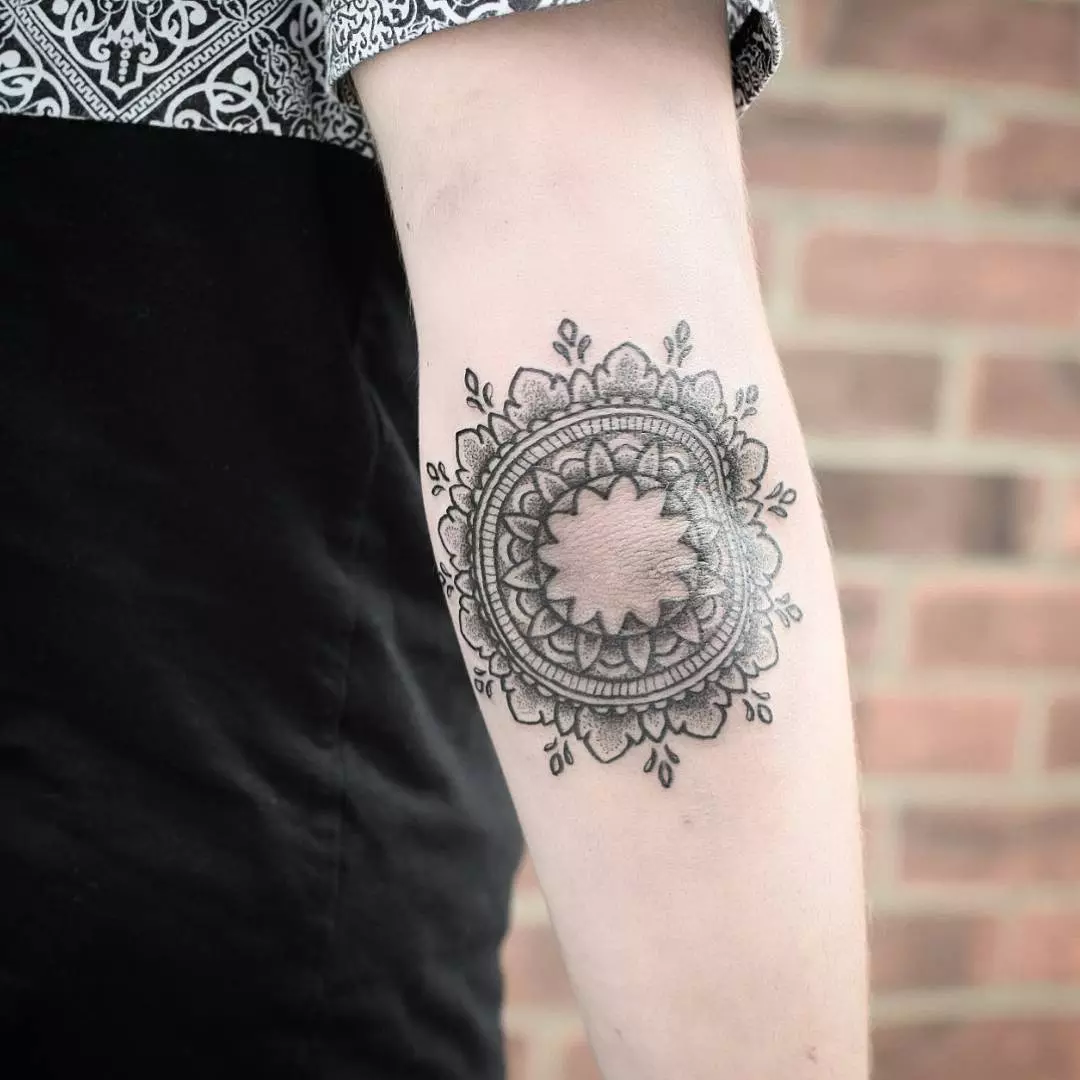 Animal Tattoo on Elbow