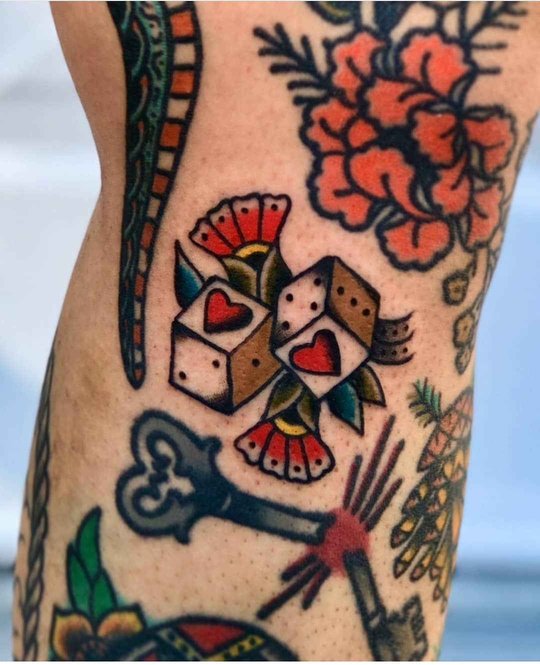 Traditional Tattoo Sleeve Filler Ideas