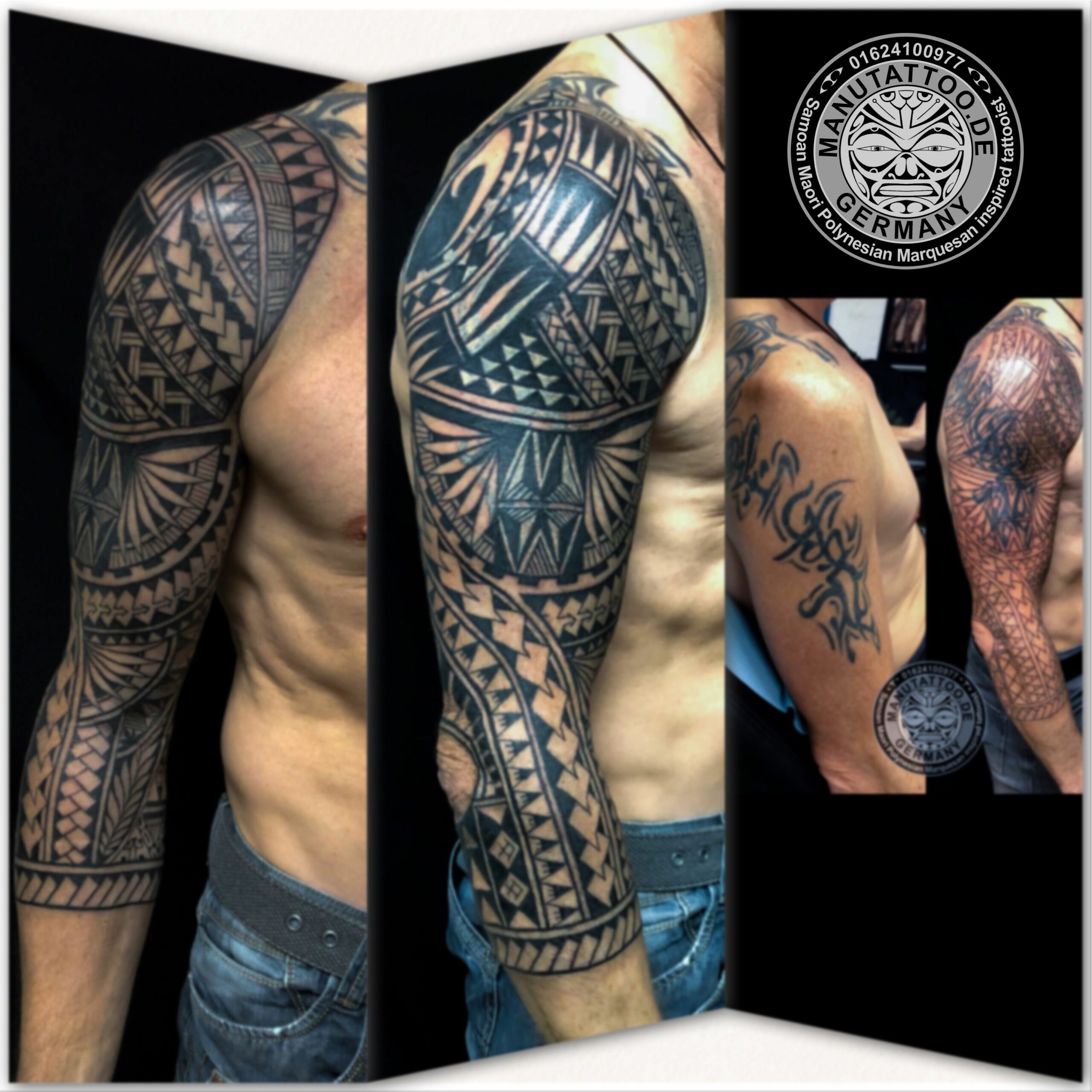 Freehand polynesian, samoan inspired cover up.