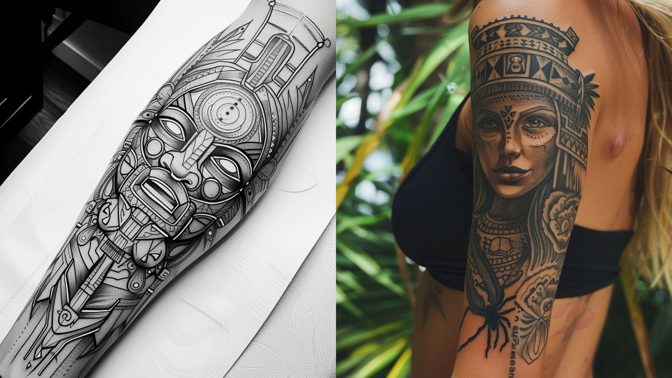 Aztec Tattoos for Females: 24 Absolute Stunning Design Ideas