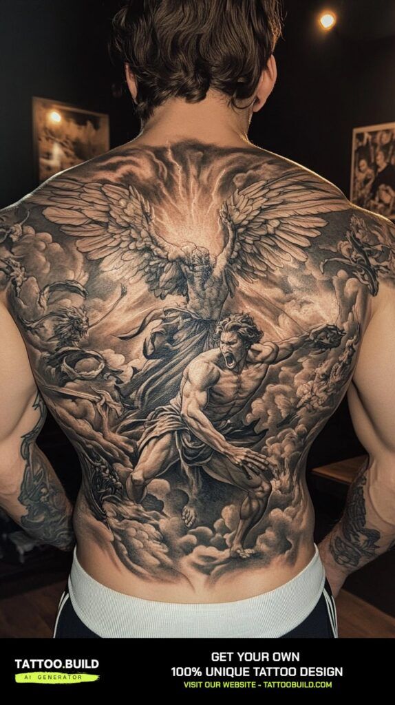 Masculine Back Tattoo Ideas
