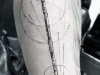 forearm-mens-archery-tattoo-ideas-arrow