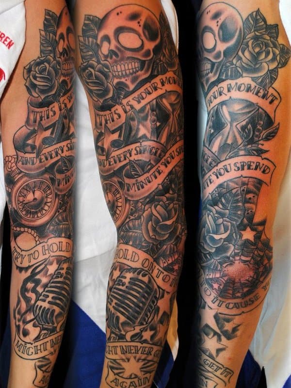 Full Sleeve Tattoo Design
