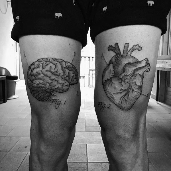 Guys Anatomical Tattoo Design Ideas