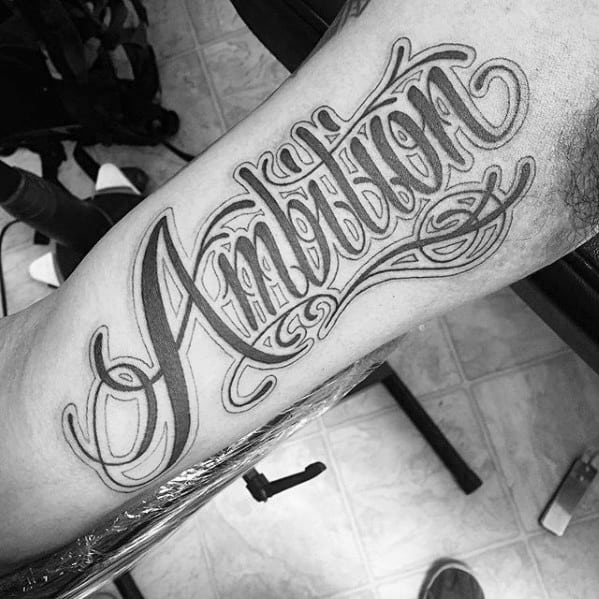 Ornate Ambition Tattoo