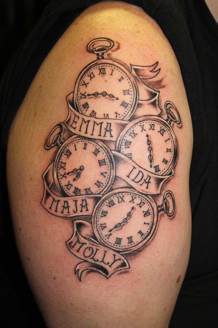 Beautiful Kids Name Tattoos