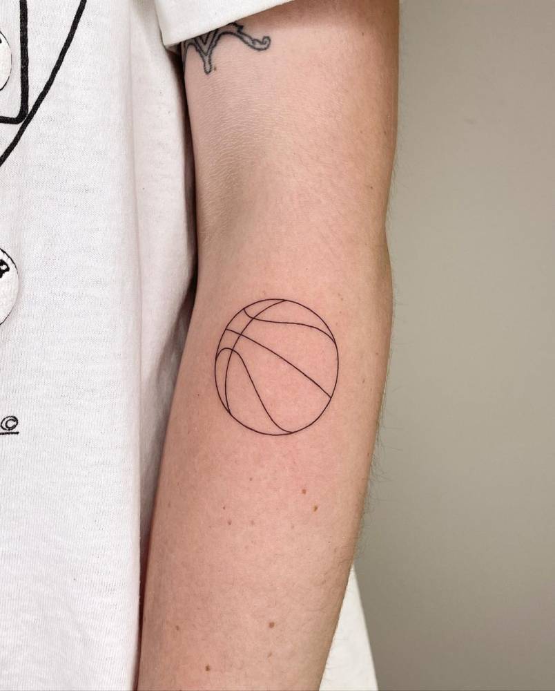 Basketball Tattoo Ideas On Forearm