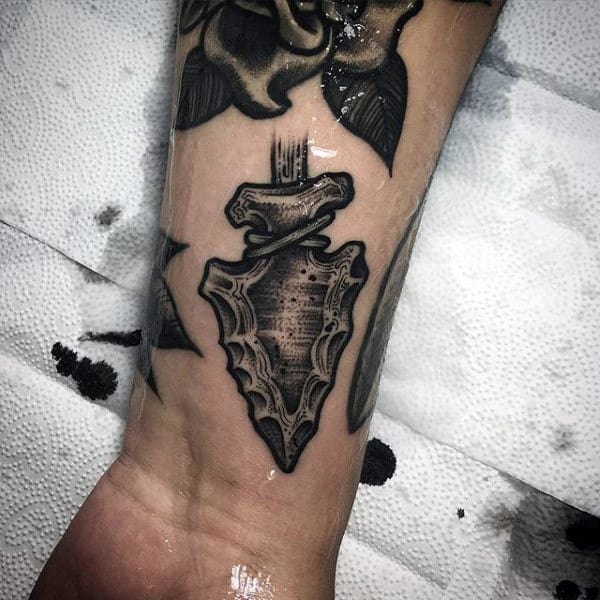 Leaden Arrowhead Tattoo