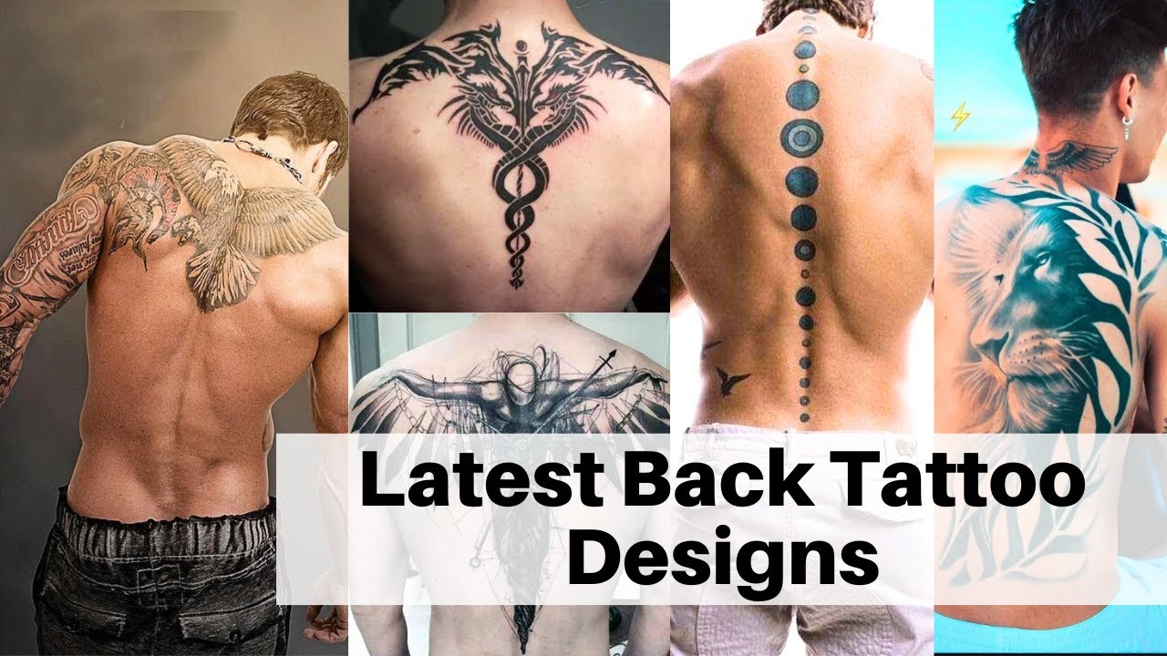 Full back tattoo design