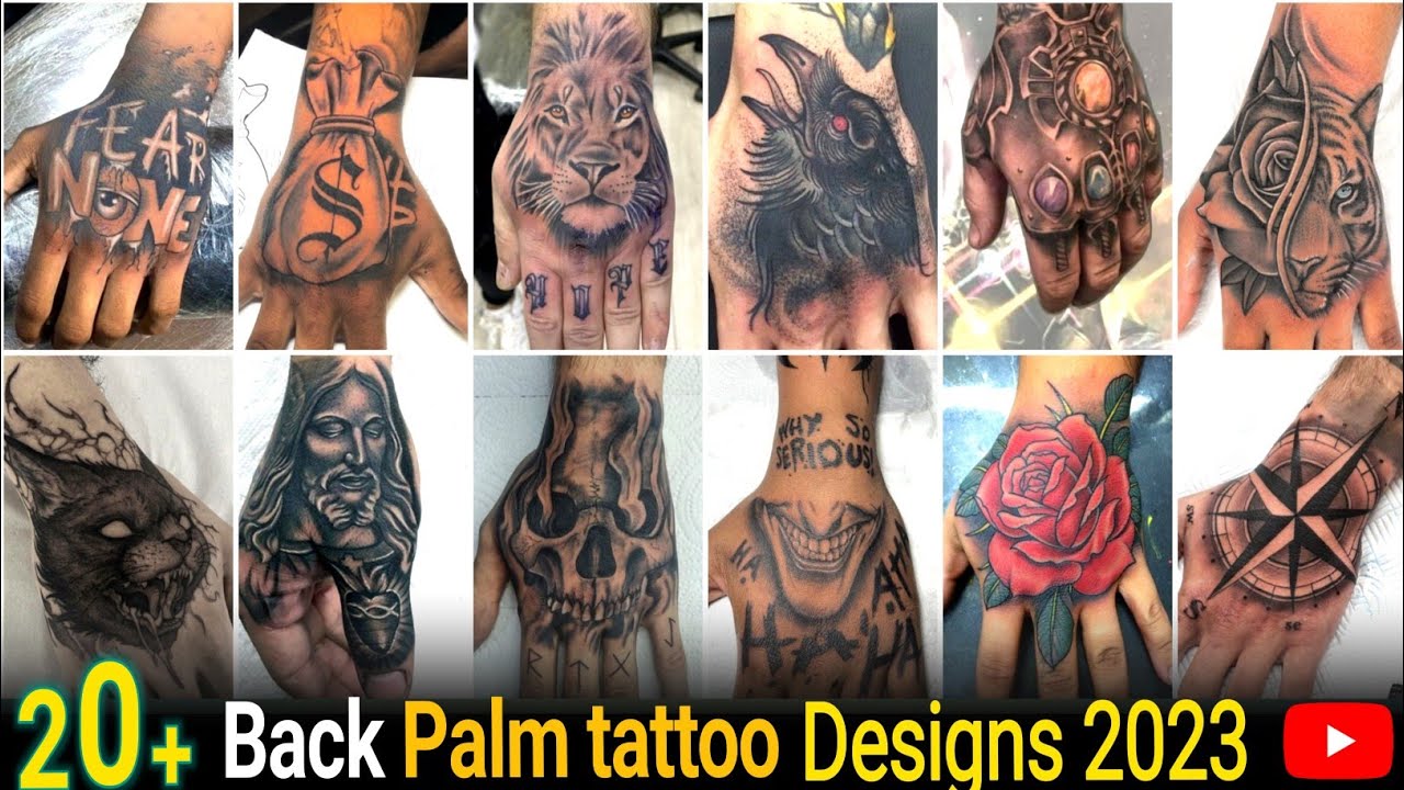 20+ Back Palm tattoos | male hand tattoo ideas & designs | tattoos for