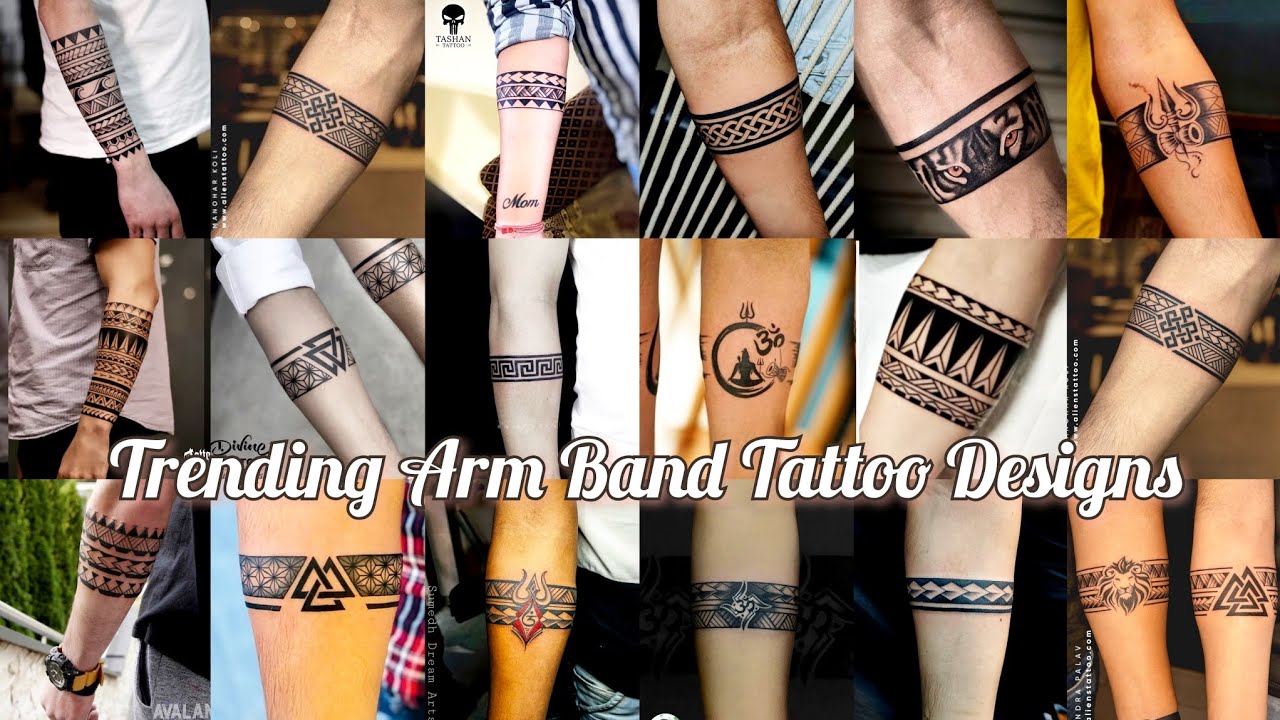 Arm band tattoo designs