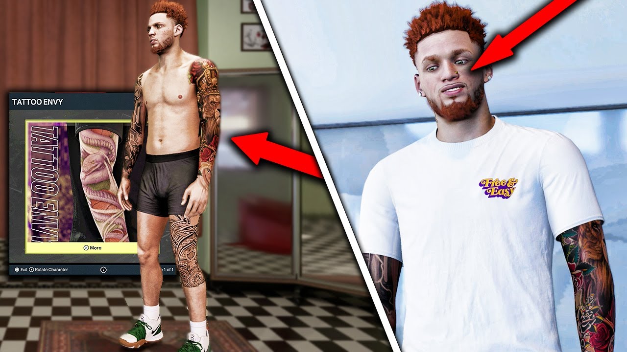 NBA 2K23 HOW TO MAKE PERFECT TATTOOS | NEW NOSE RINGS! HOW TO MAKE