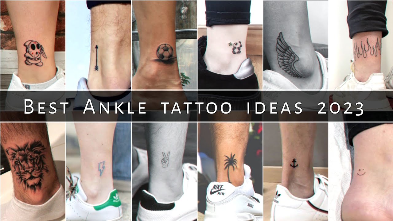 25+ best Ankle tattoo ideas for Men 2023 | leg tattoos for men and