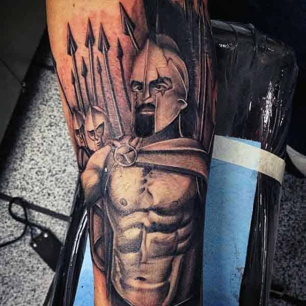 Gladiator Spartan Tattoo
