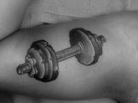 mens-barbell-tattoo-ideas