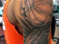 mens-basketball-tattoo-ideas-on-arm