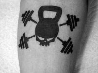 mens-cool-barbell-tattoo-ideas