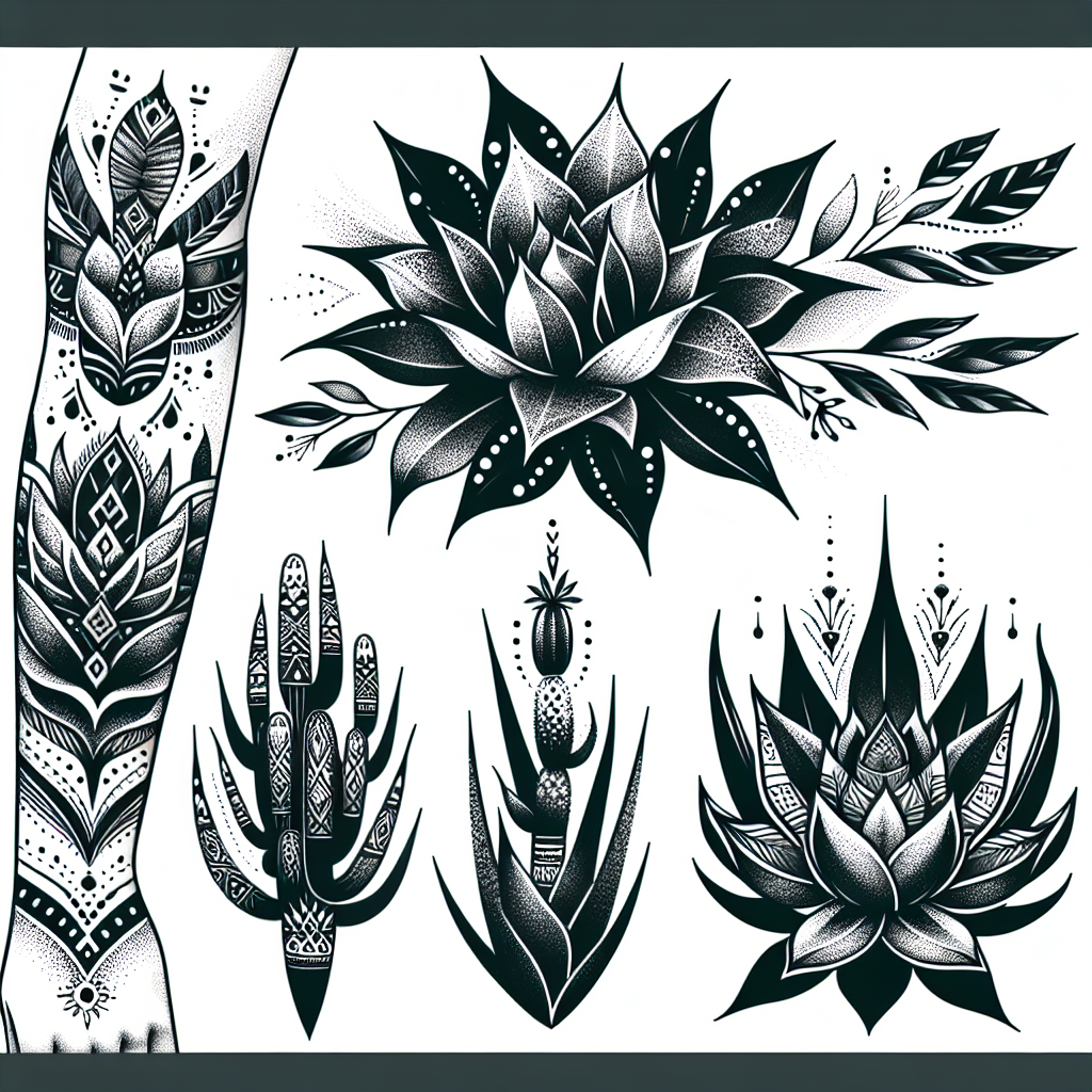 Best Agave Tattoo Ideas