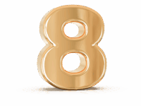 number-8-3d-gold-png