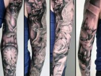 quarter-sleeve-tattoo-designs-for-men