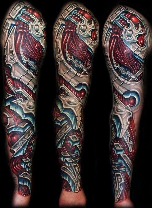 Sleeve Tattoo for Strength