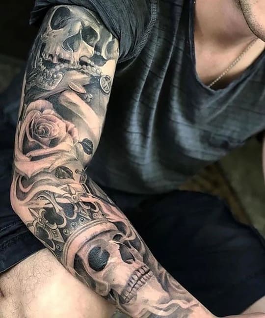 Cultural Sleeve Tattoo