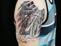 tattooed-military-for-men-on-upper-arm