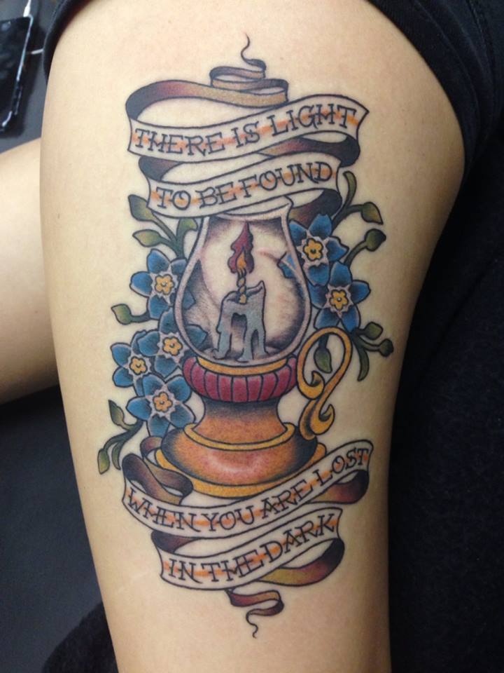 My Amity Affliction tattoo featuring lyrics from...