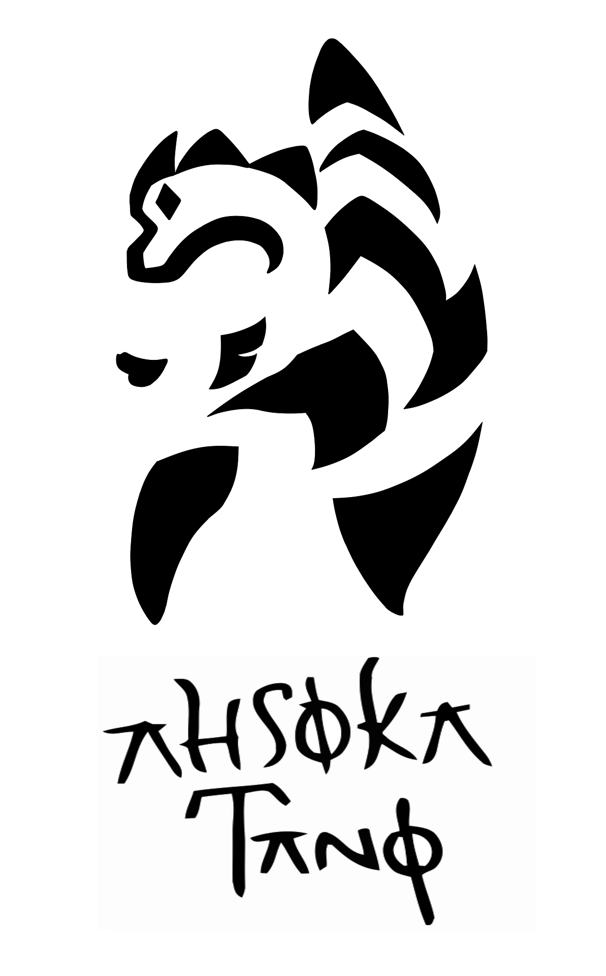 Ahsoka Tano tattoo depicting 'Might and Mercy'