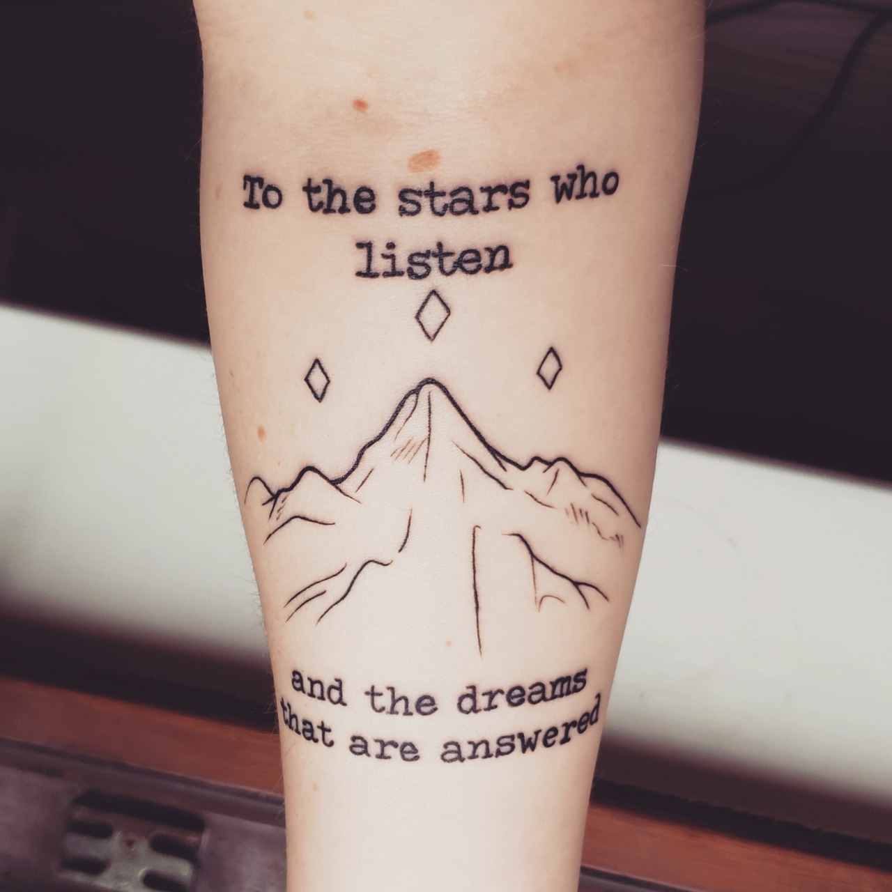 Feyre's Sacrifice Tattoo