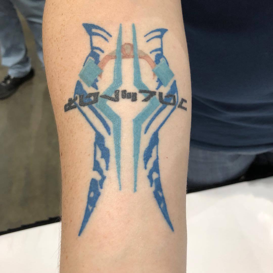 Ahsoka Tano tattoo concept featuring her iconic lekku