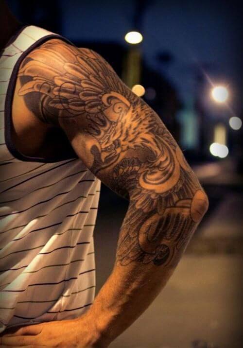 Mythical Sleeve Tattoo